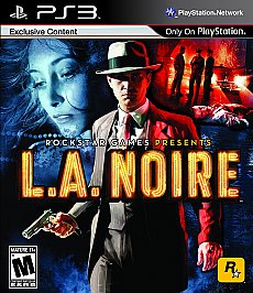 L.A. Noire PS3 PlayStation 3 Black Label - Complete CIB
