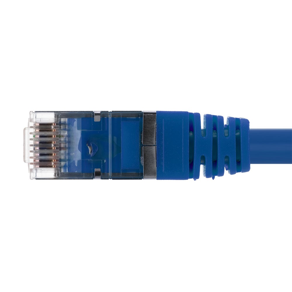 Ethernet Patch Cable CAT6, F/UTP, 26AWG, 2 Ft, 5 pack, Blue