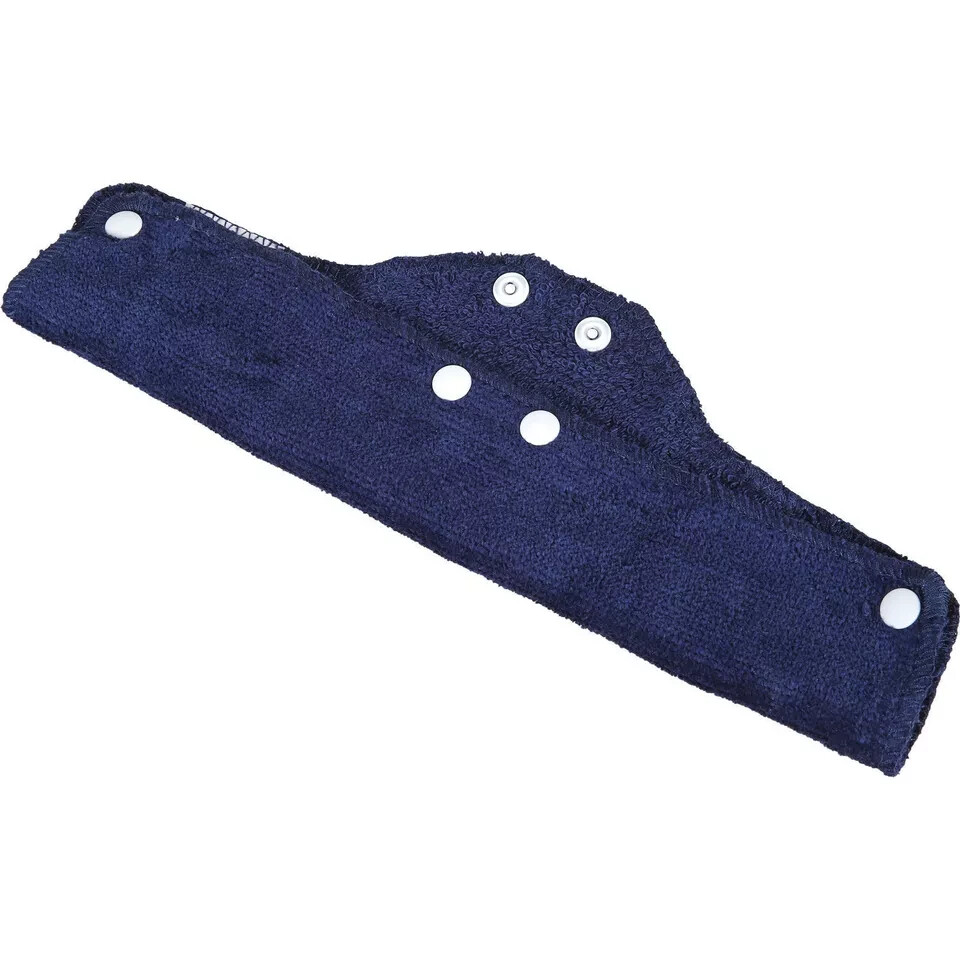 5 Pack Terry Toppers Navy Hard Hat Sweatbands Replacement Cotton Occunomix 870