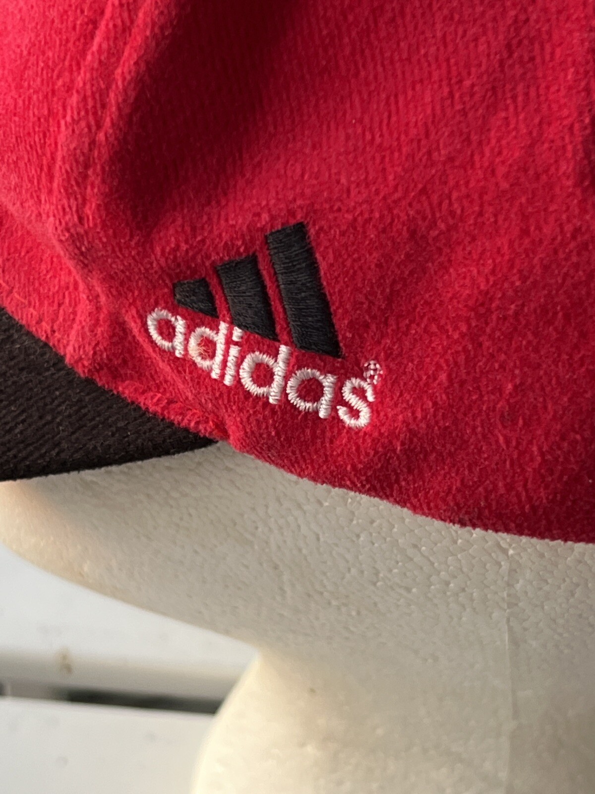 Adidas Nebraska Cornhuskers Red Hat Cap with Strap Buckle
