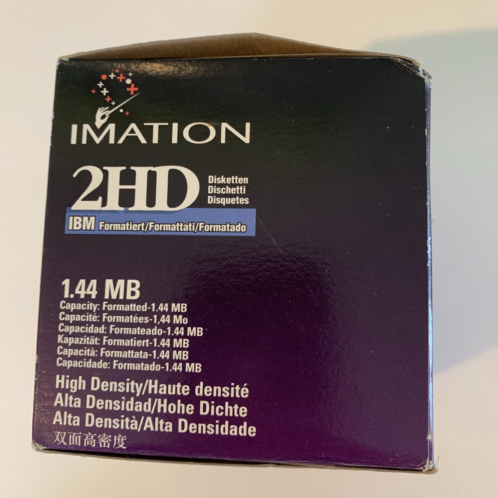 IMATION Diskettes 2HD, 1.44 MB IBM Format 3.5” 25 Pack NEW Sealed Box NOS 1998