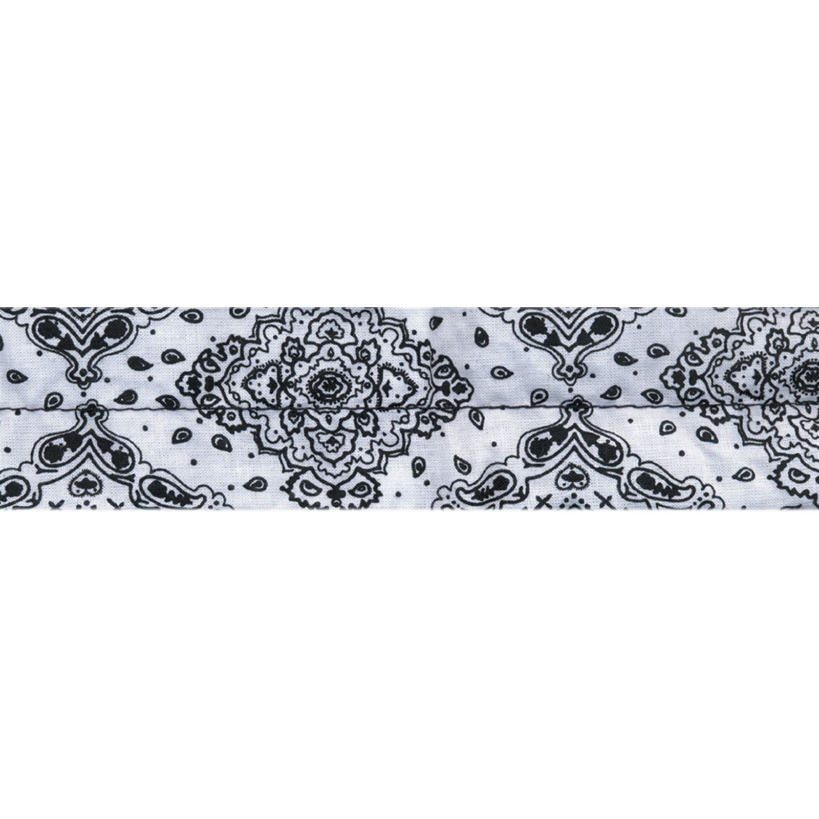Zan Cooldanna Paisley White D102