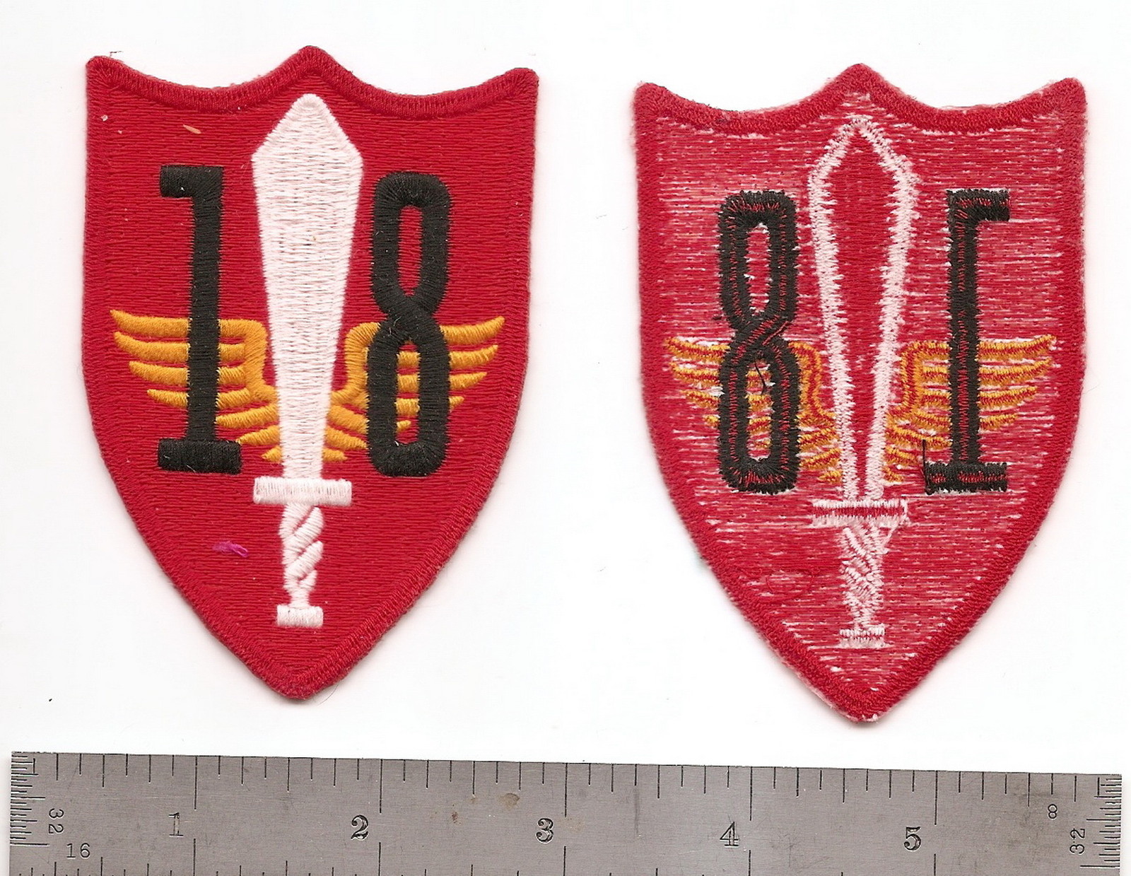 #091 USMC 18TH MARINE DEFENSE BATTALION  PATCH