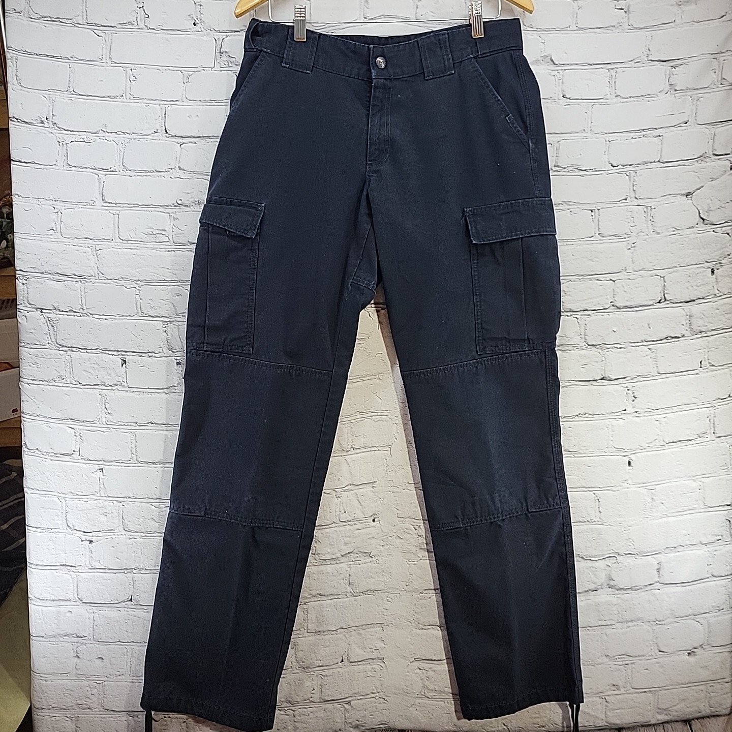 5.11 Tactical Gear Pants Womens Sz 8 Navy Blue Cargo Workwear Uniform Trousers