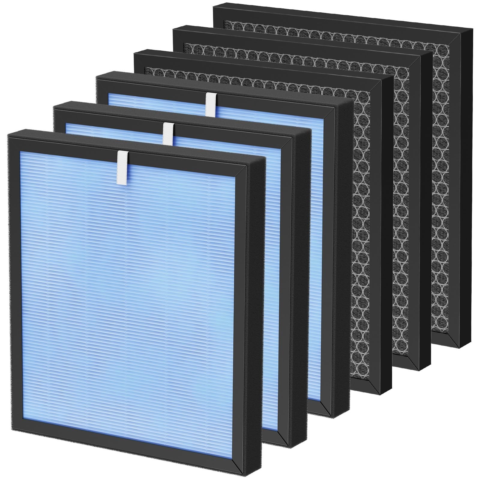 HSP001 Filter Replacement for HATHASPACE Air Purifier, 3 Pack, H13 HEPA