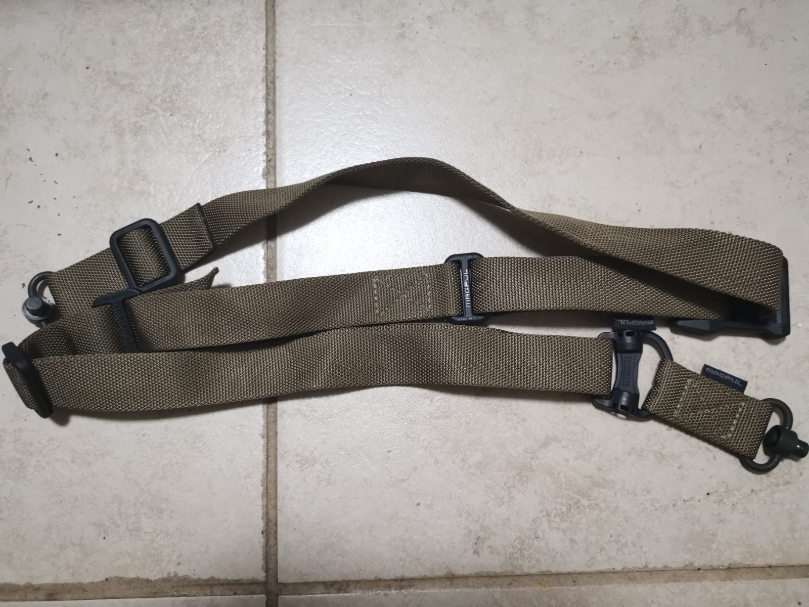 Magpul Industries MS4 Dual QD - Multi-Mission Sling GEN 2, Ranger Green MAG518-R