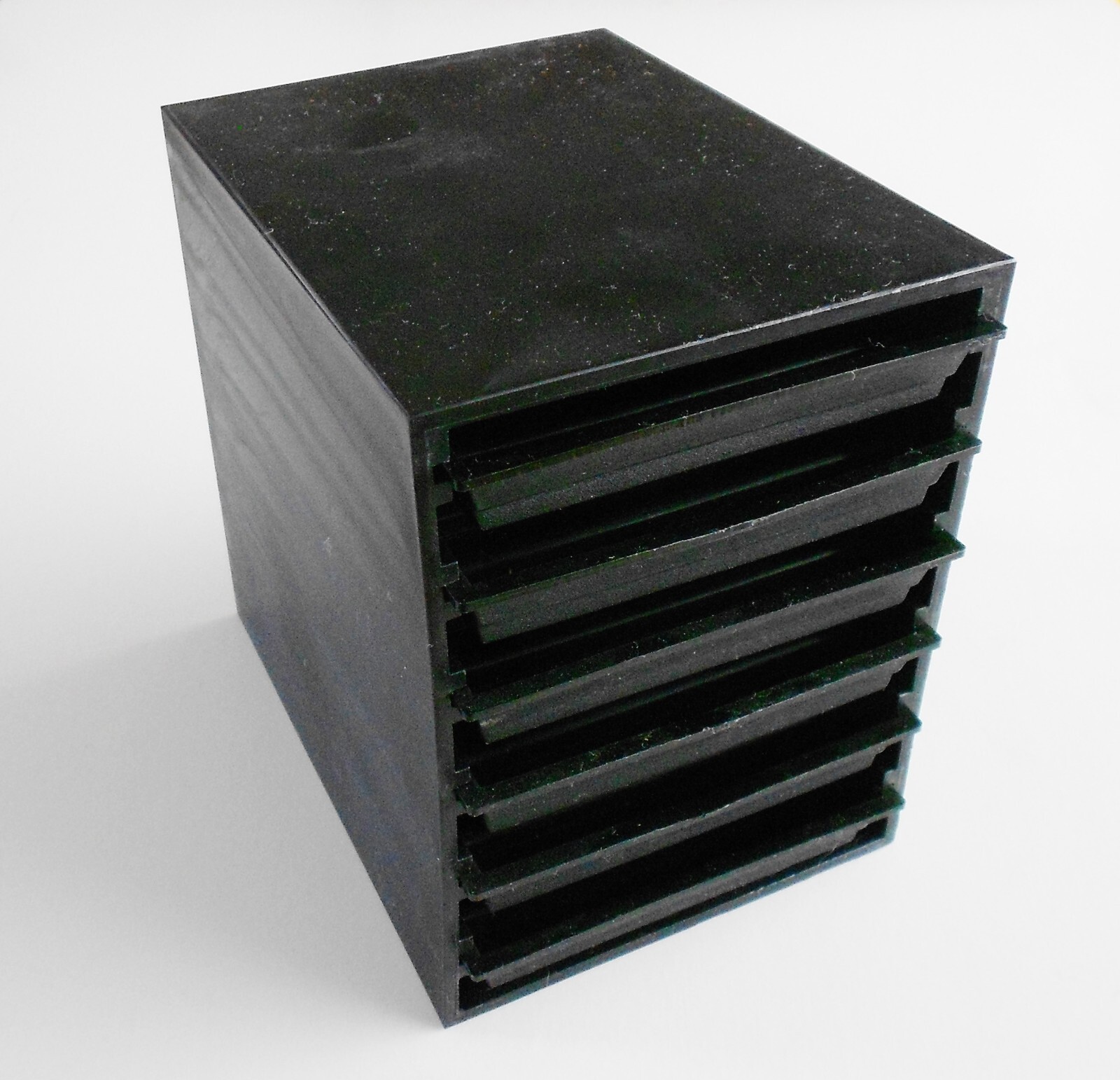 Hobbyist   Miniature SIX DRAWER STORAGE CABINET  5" Tall 5" Deep 3 7/8" Wide