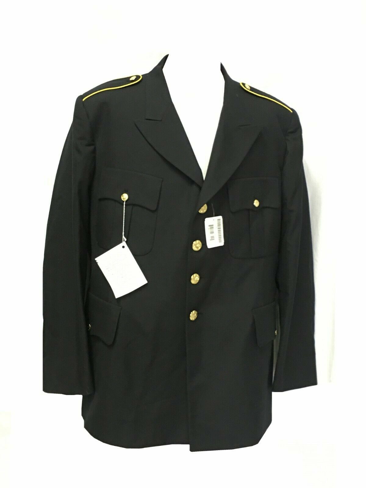 US ARMY MEN'S 52R MILITARY SERVICE DRESS BLUE BLUES ASU UNIFORM COAT JACKET NEW