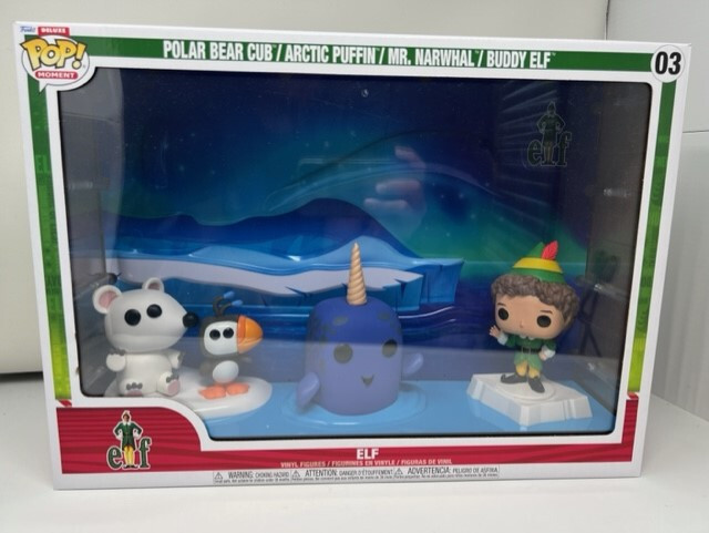 *NEW* Elf Movie Deluxe Funko POP! Movie Moment 03 Christmas 2022 - Buddy The Elf