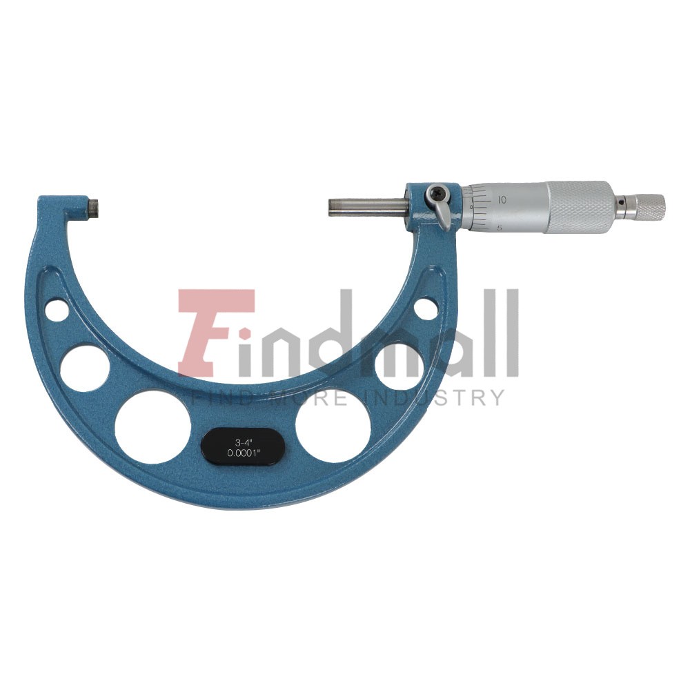 6 Pack Set 0.0001" Carbide Standards Durable 0-6" Precision Outside Micrometer