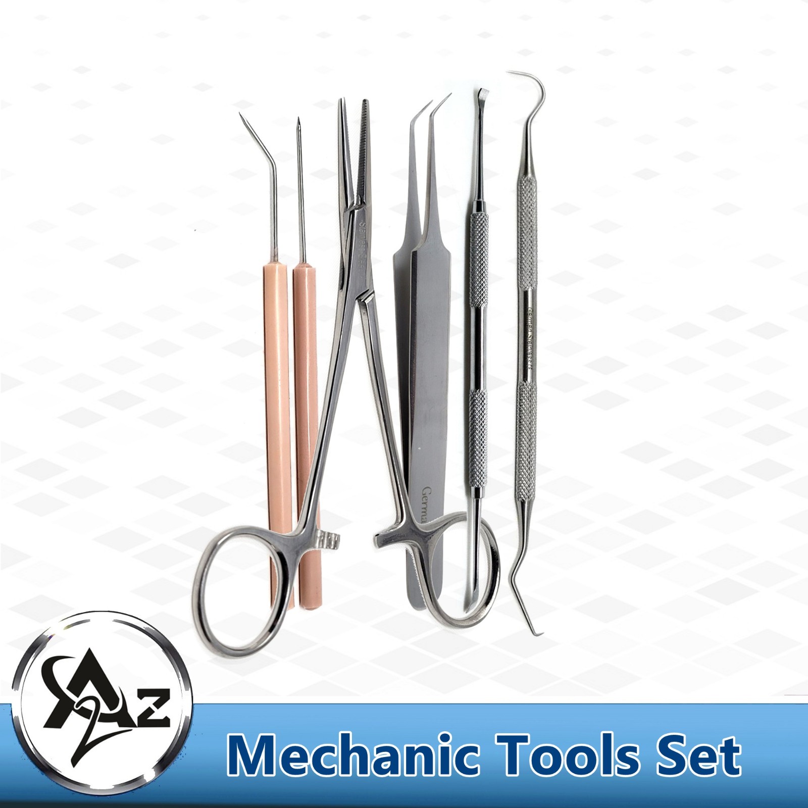 Multifunction Locking Pliers Tweezers Pick Car Door Lock Repair Remove Tools-6Pc