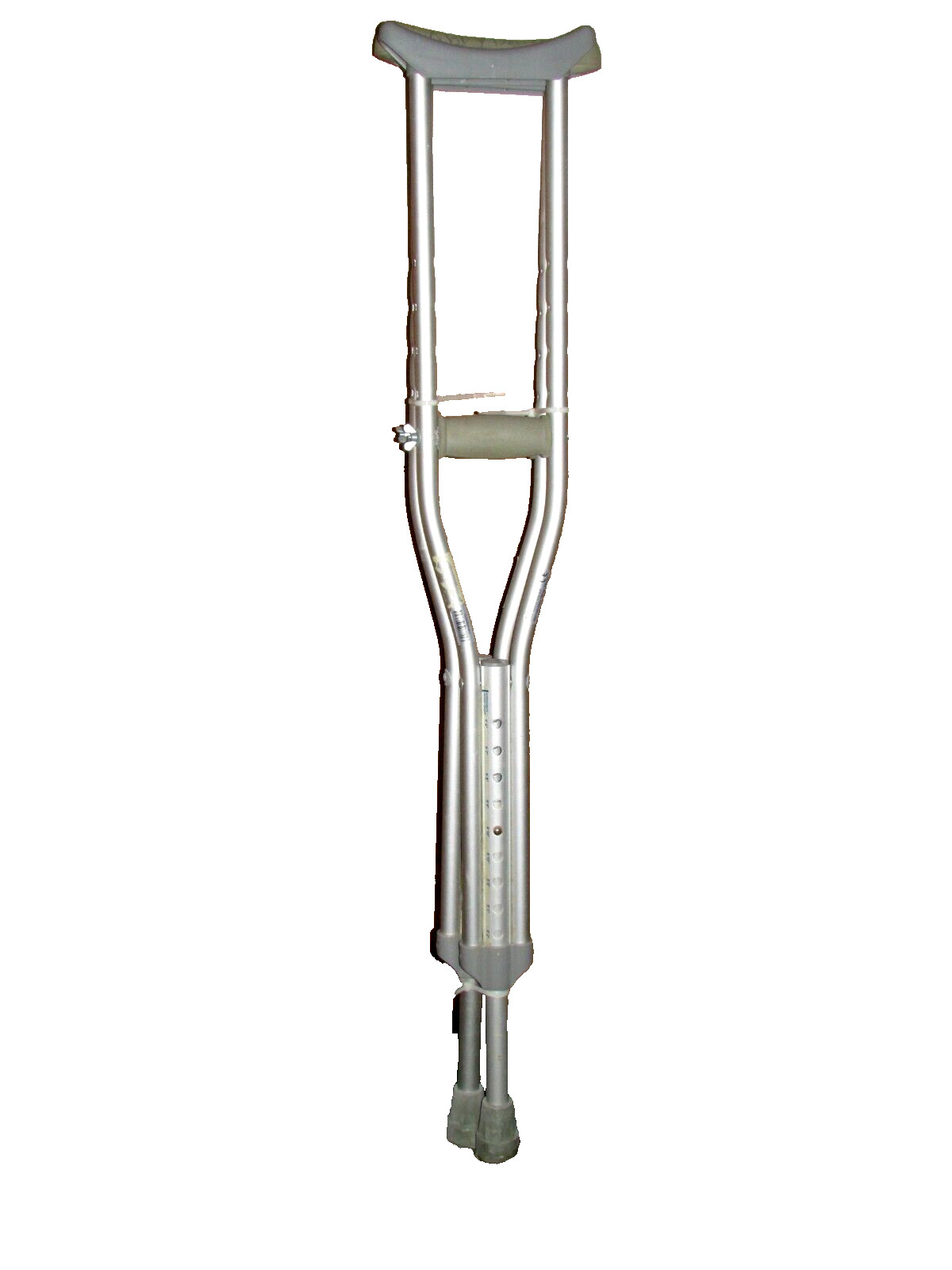 DRIVE aluminum push button CRUTCHES adjustable adult 4'5" to 5'2" (Nclst D)