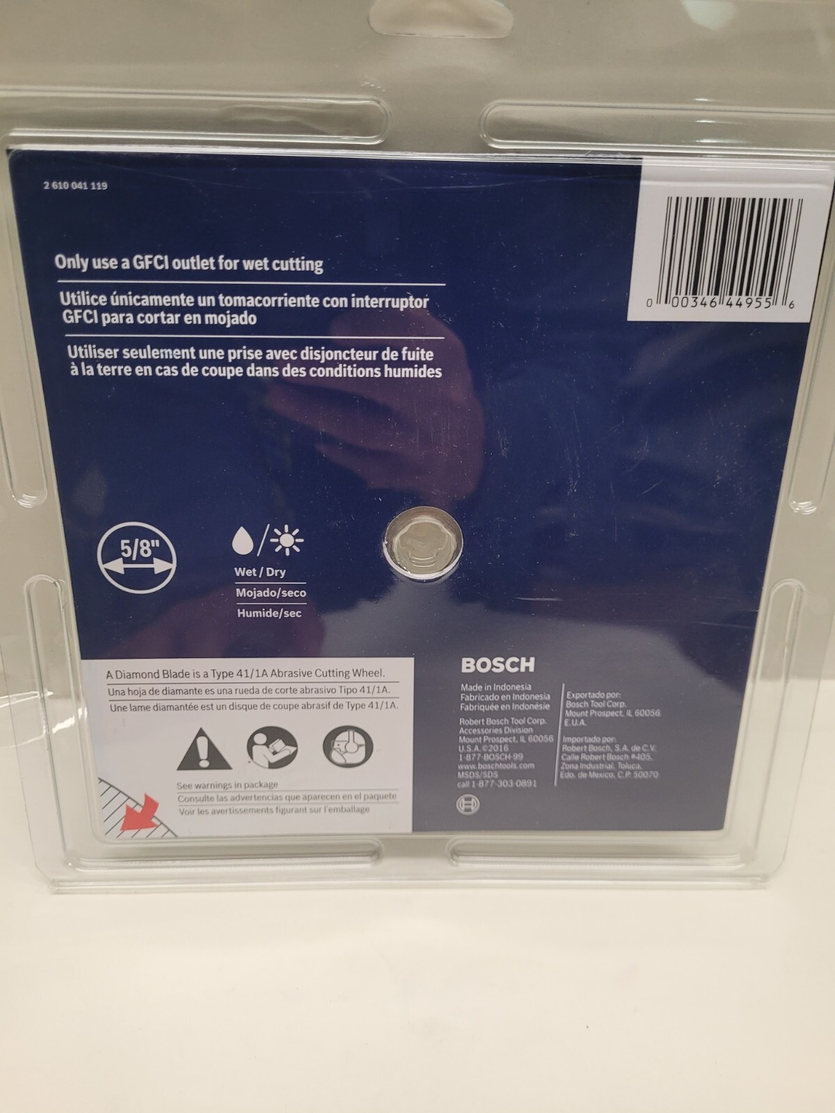 BOSCH DB743S 7" Diamond Blade For Ceramic/Slate