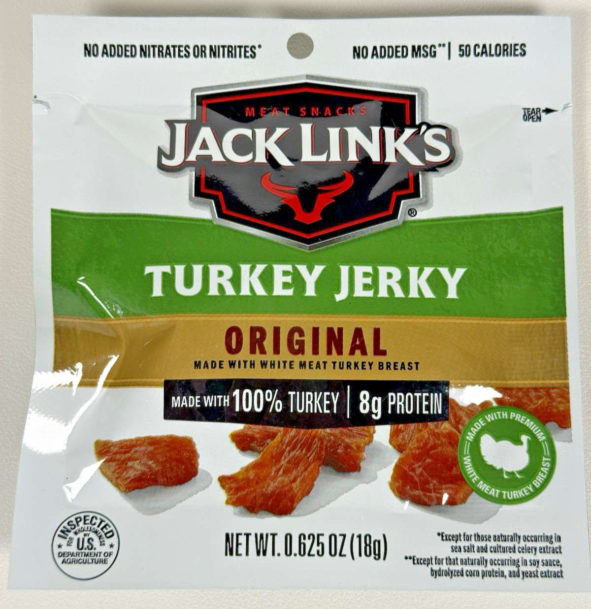 Jack Link’s Original Turkey Jerky 0.625 oz Fresh Bag