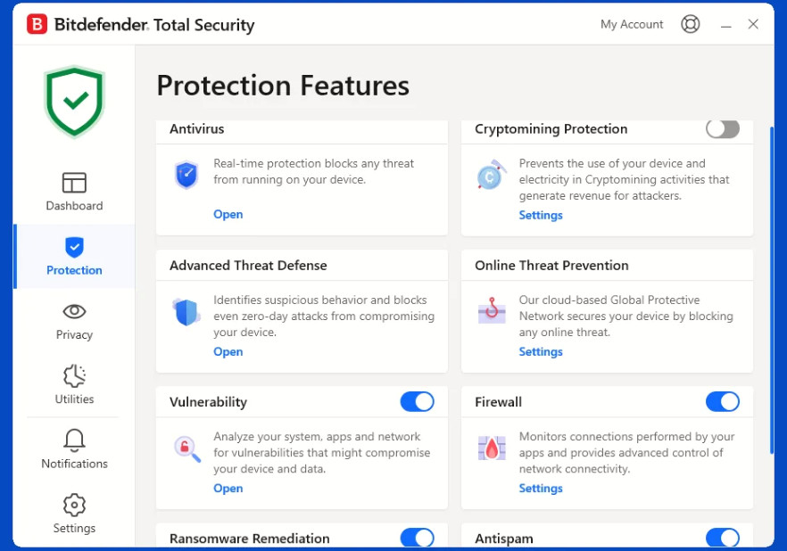 Bitdefender Total Security 2026 - 1 Year 5 Devices (LATEST VERSION) USA ONLY