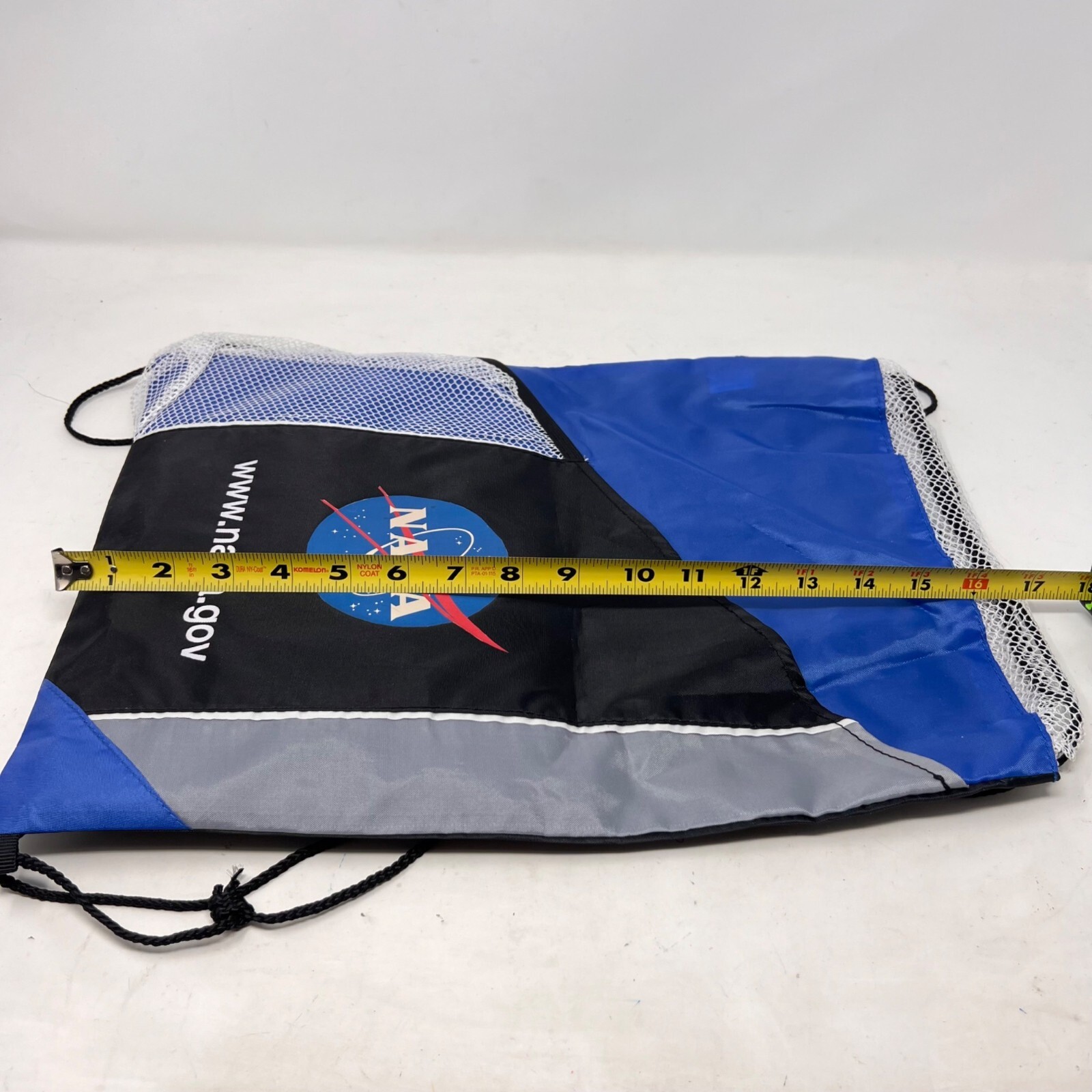 Nasa Drawstring Bag, Postcard and Socks Set