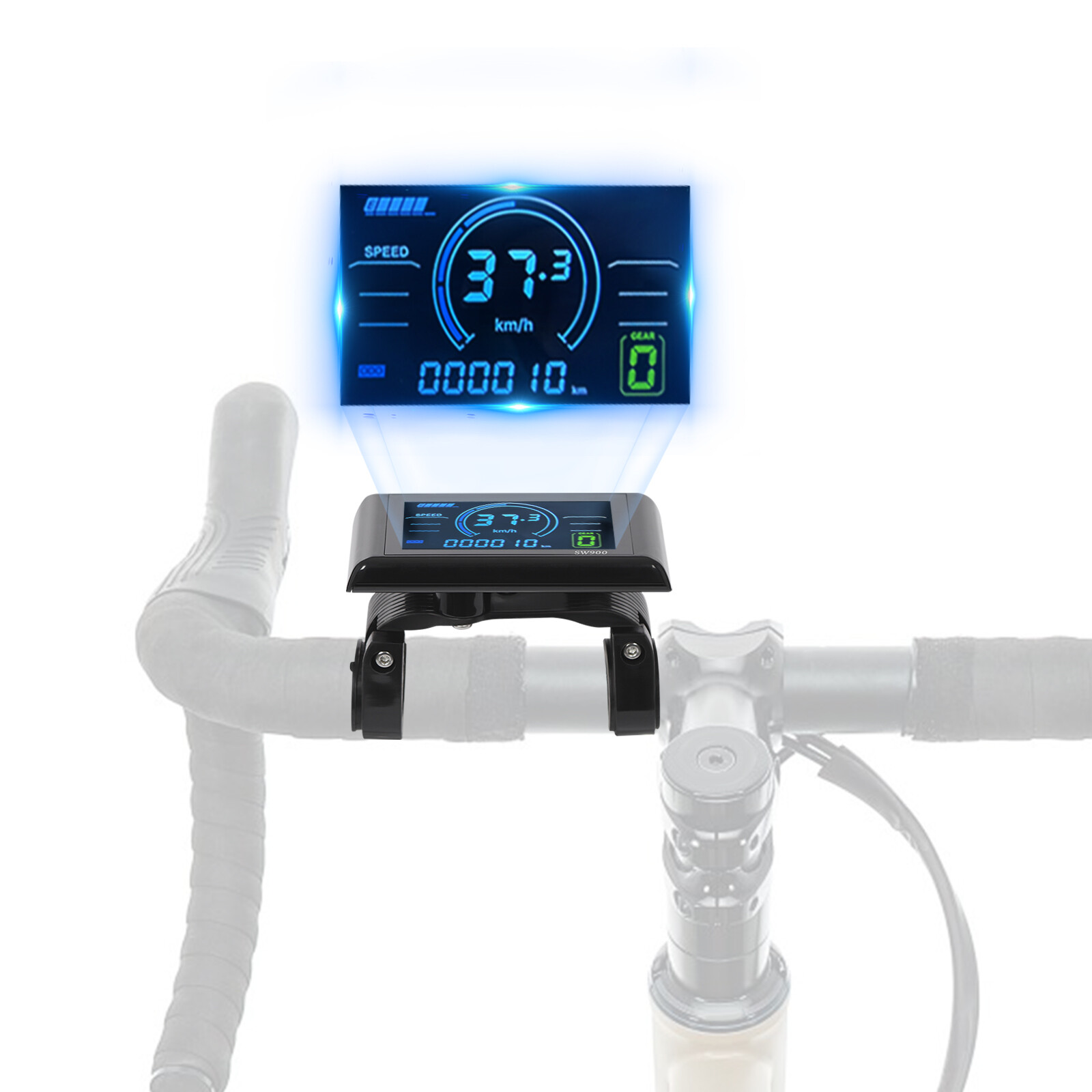 Electric Bicycle LCD Display Screen, Electric Bicycle Display Screen, LCD Screen