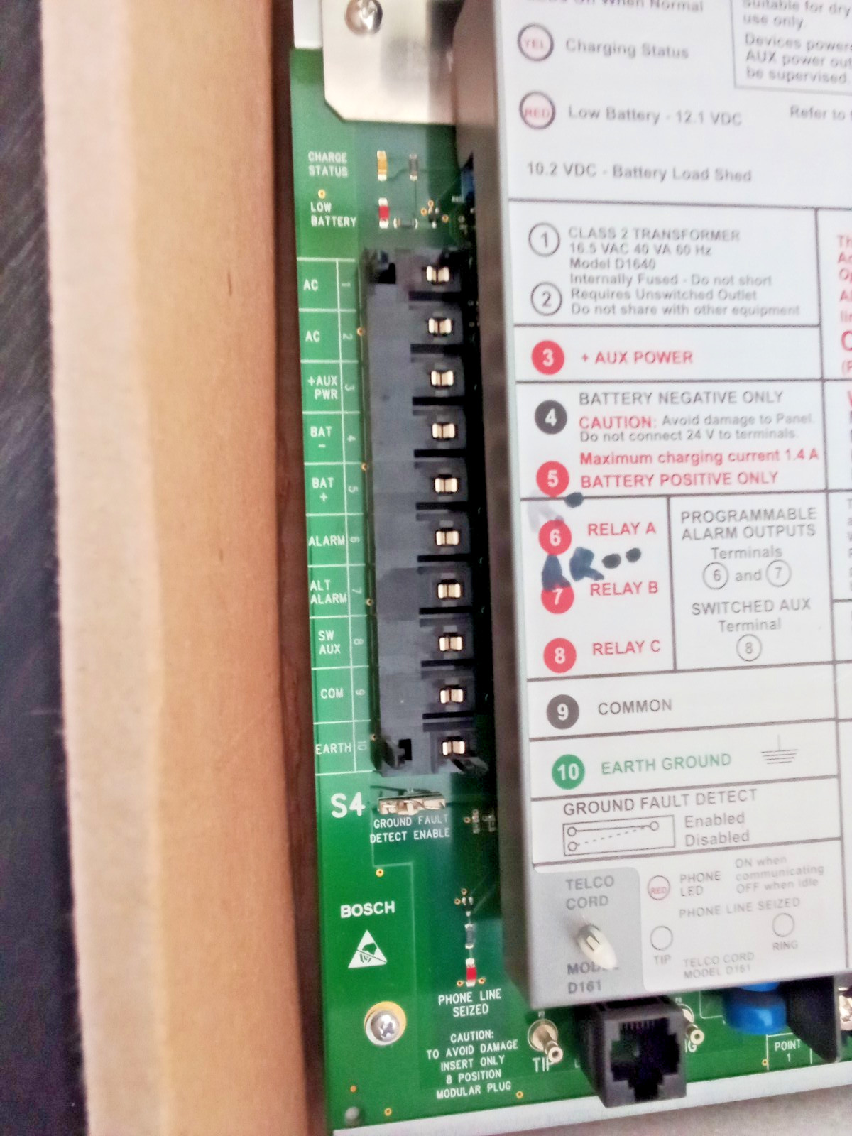 Bosch D9412GV2 Control Panel security Alarm System Board Fire/Burglar Panel