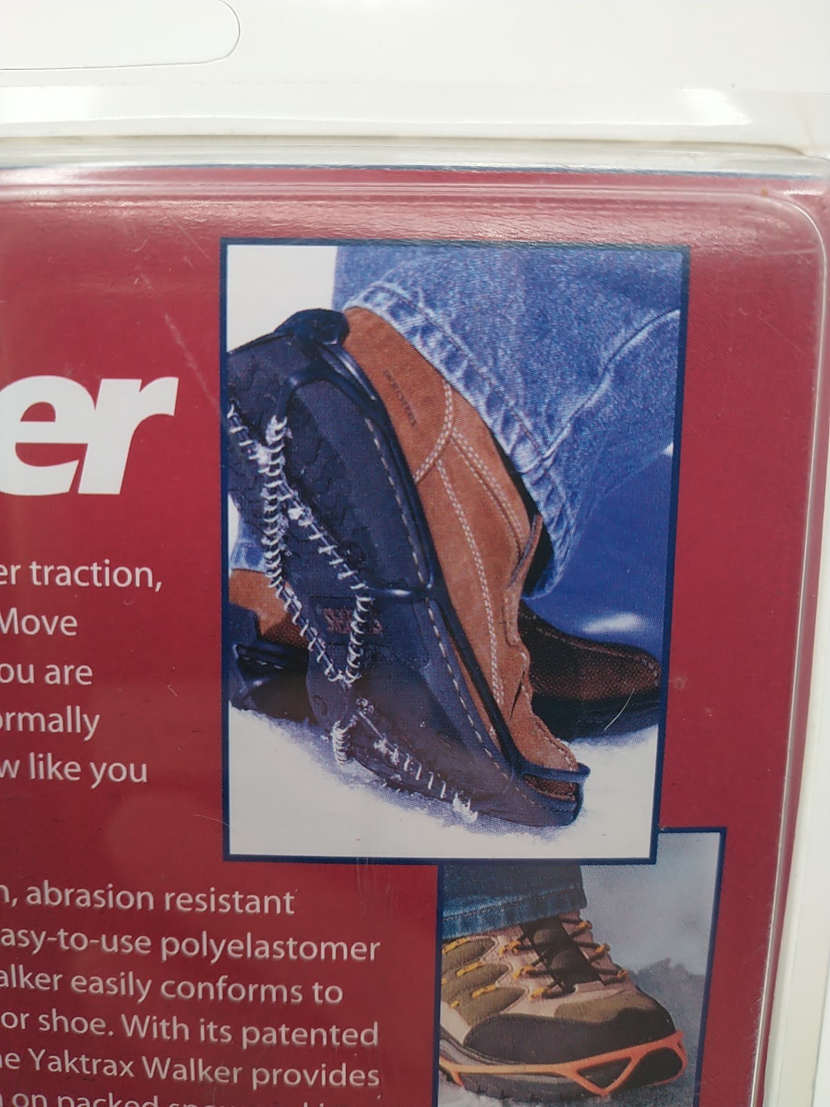 YAKTRAX Walker For Bass Size M Lightweight Spikeless