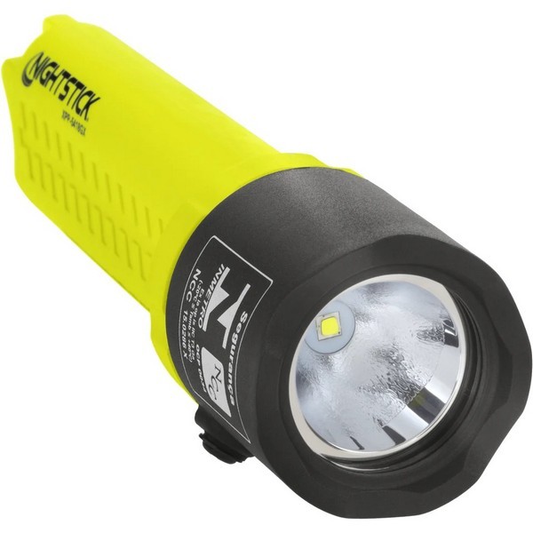 Intrinsically Safe LED Flashlight w/ Tail Switch, Green