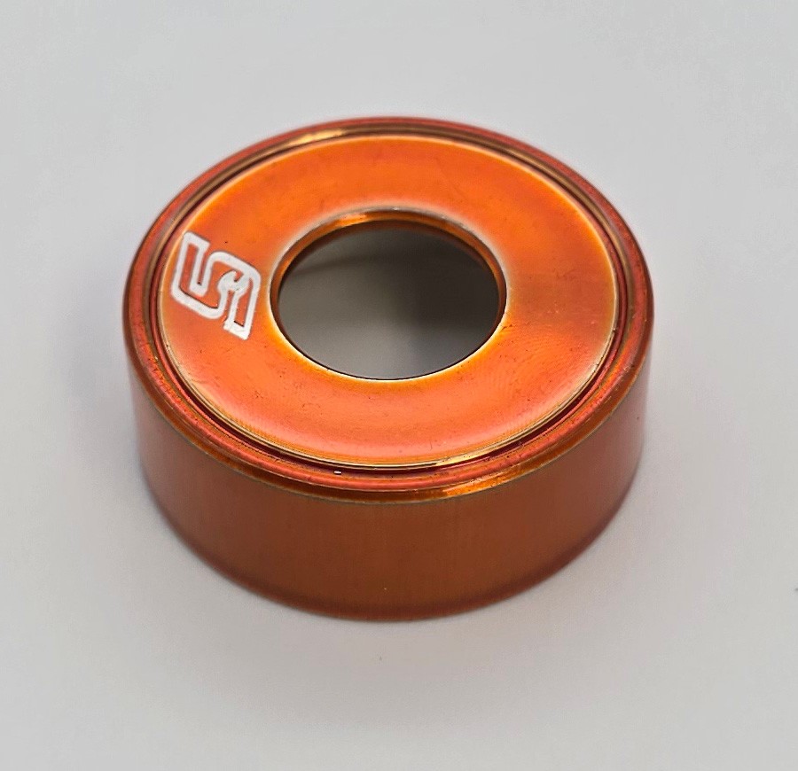 SNAP-ON TOOLS TOOL BOX LOCK CYLINDER CAP COVER ANODIZED ORANGE NEW