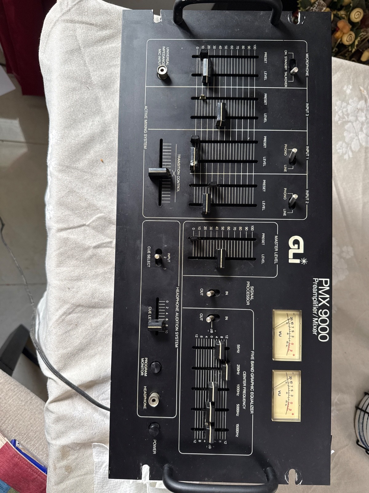 This is an original 1979 GLI PMX-9000, fully working, used by the original owner