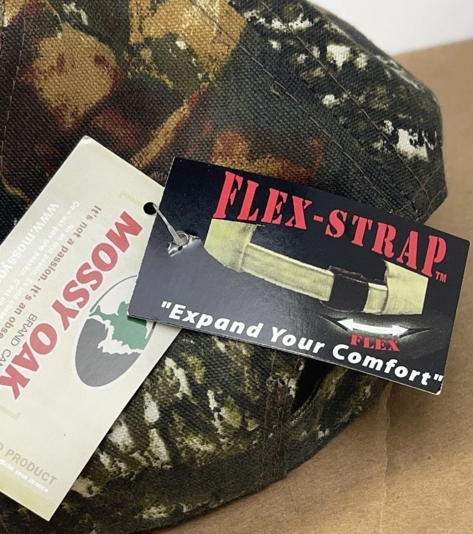 Mossy Oak Break-Up Country Camo Cap with FLEX-STRAP ~ Katl ~First Trust
