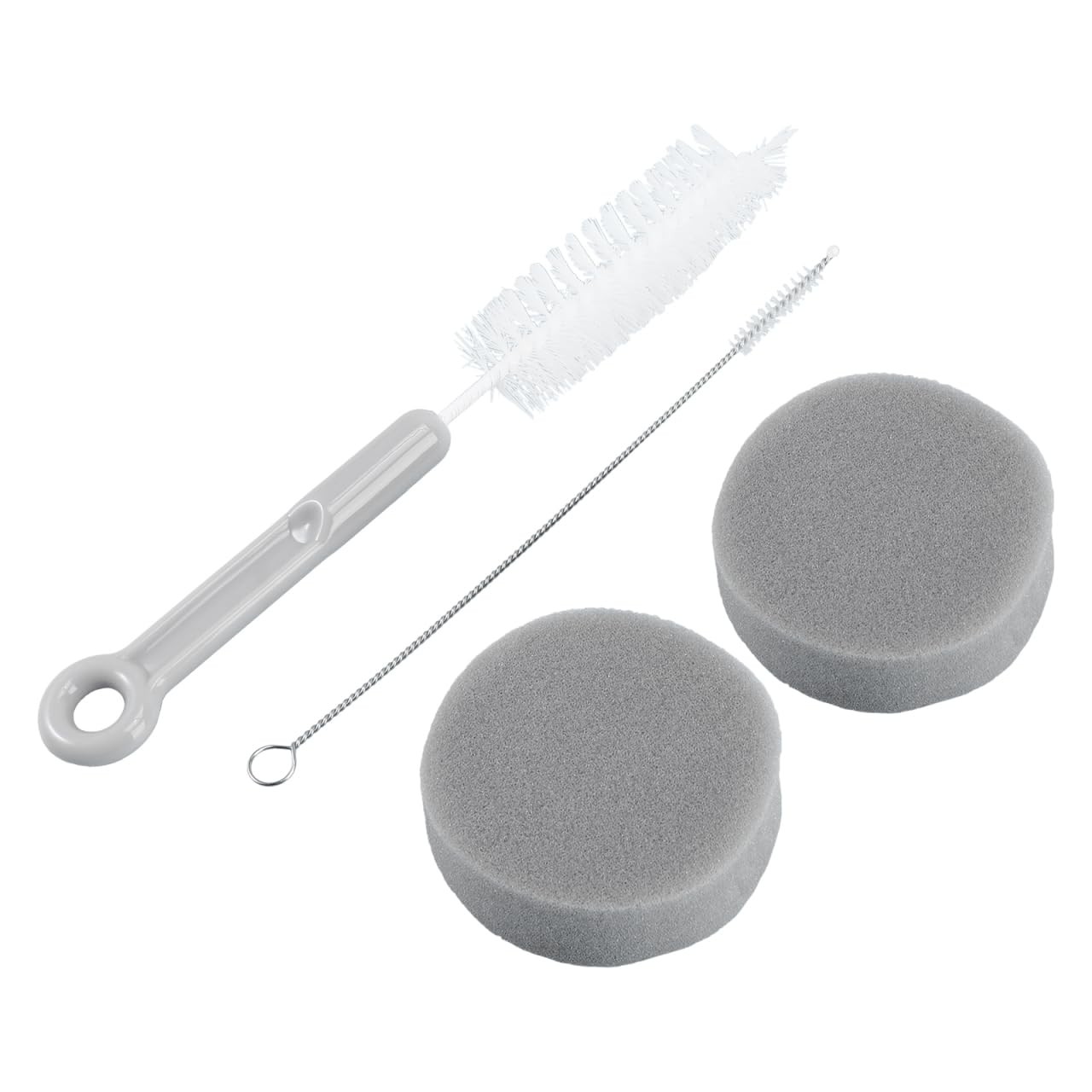 Cat Water Fountain Cleaning Brush Set with Long Handle Sponge for Pet Feeder ...