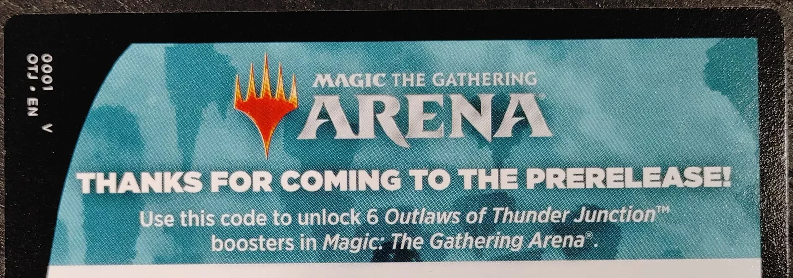 6x Outlaws of Thnder Junction packs MTG Arena Code Magic The Gathering  CNY