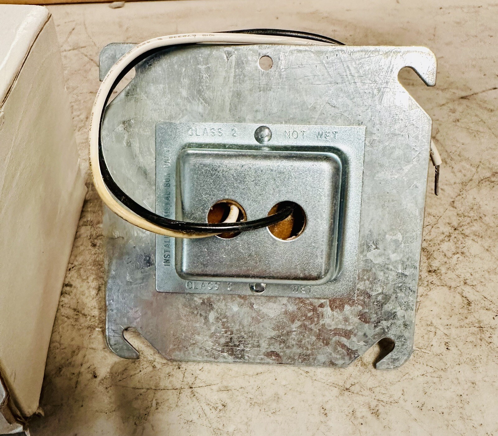 Control Transformer 24v,12v or 2.5 volts. NOS part. A/C Control systems.