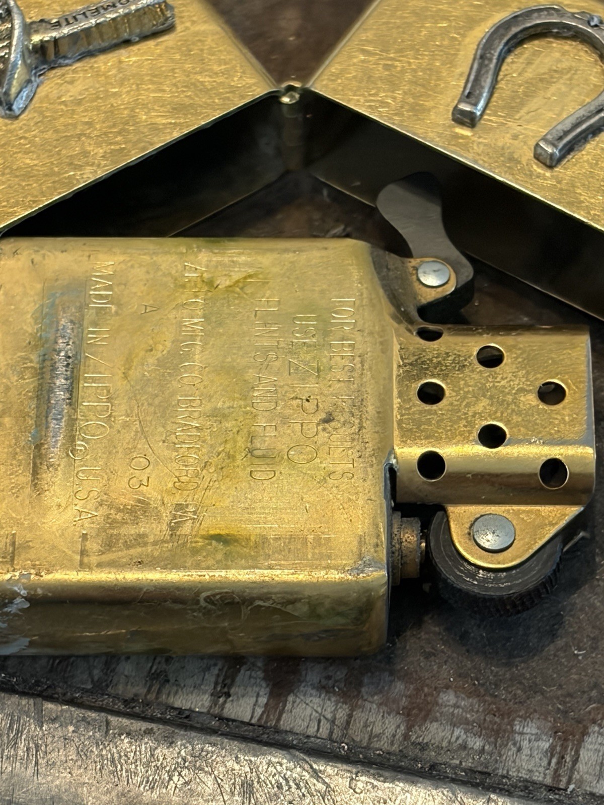Zippo Lighter Homelite Chain Saw