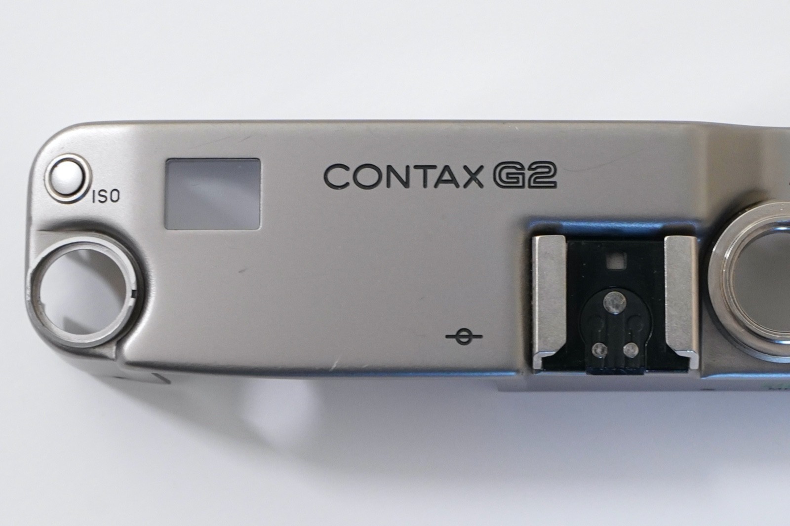 CONTAX G2 Camera Top Plate
