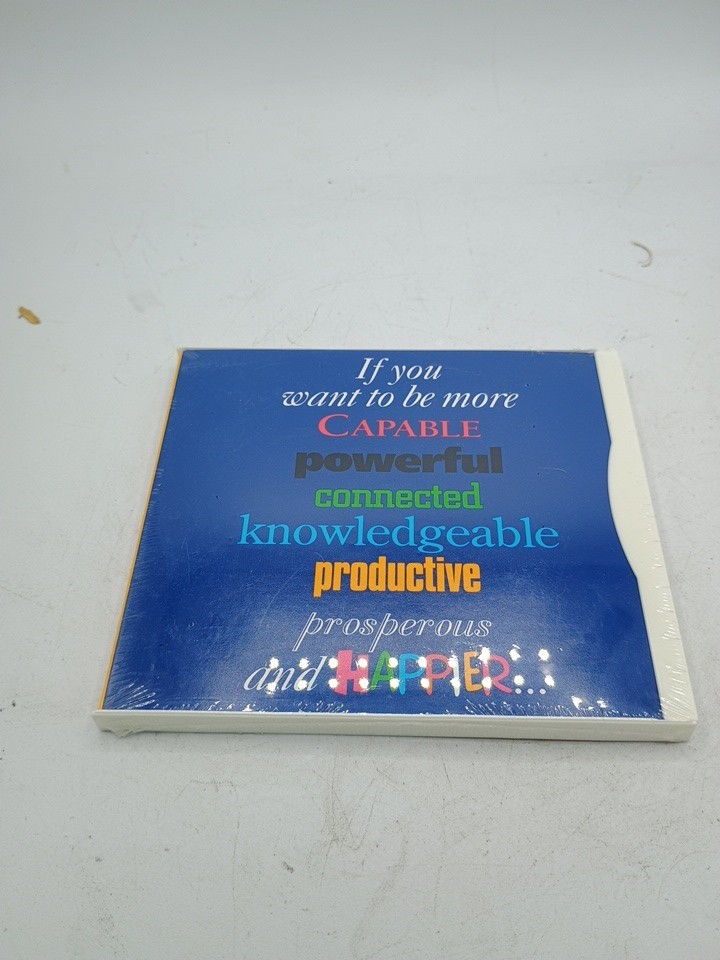 Vintage AOL Internet Kit Sealed Get The Most Power MultiColor Motivational 90s