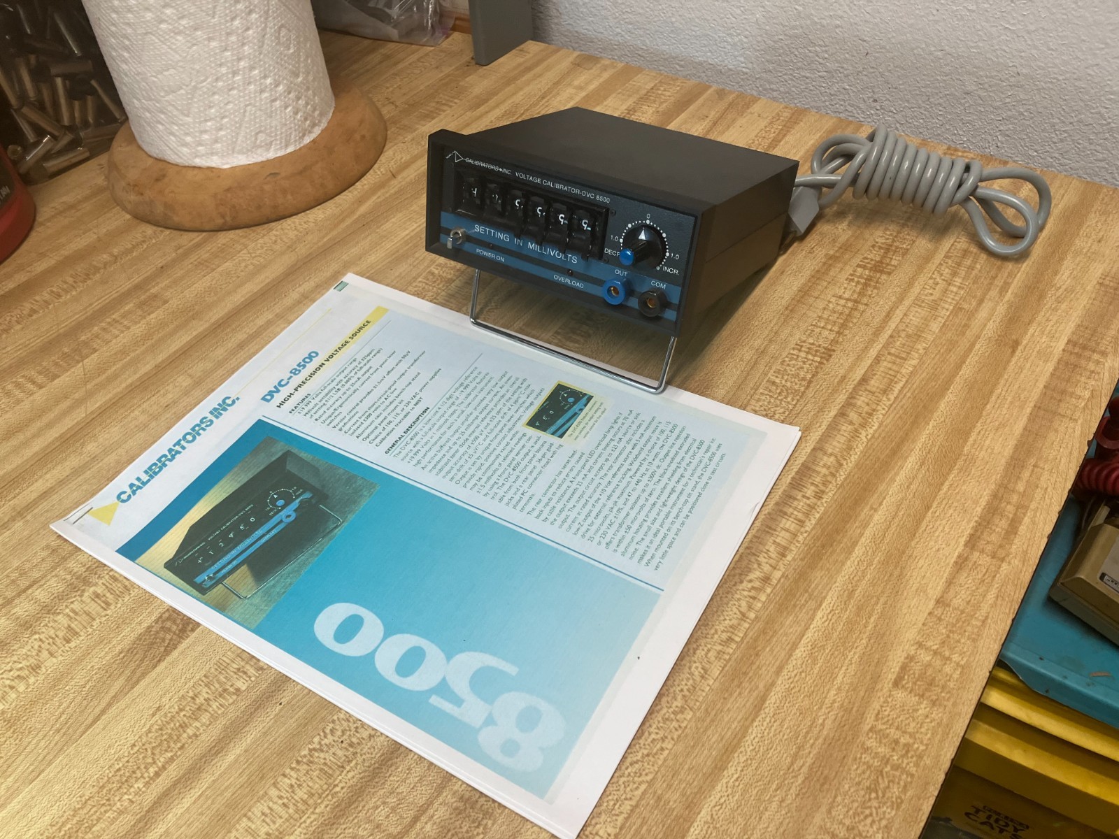 CALIBRATORS Inc. DVC-8500A S/N 701869 with NIST Traceable Calibration