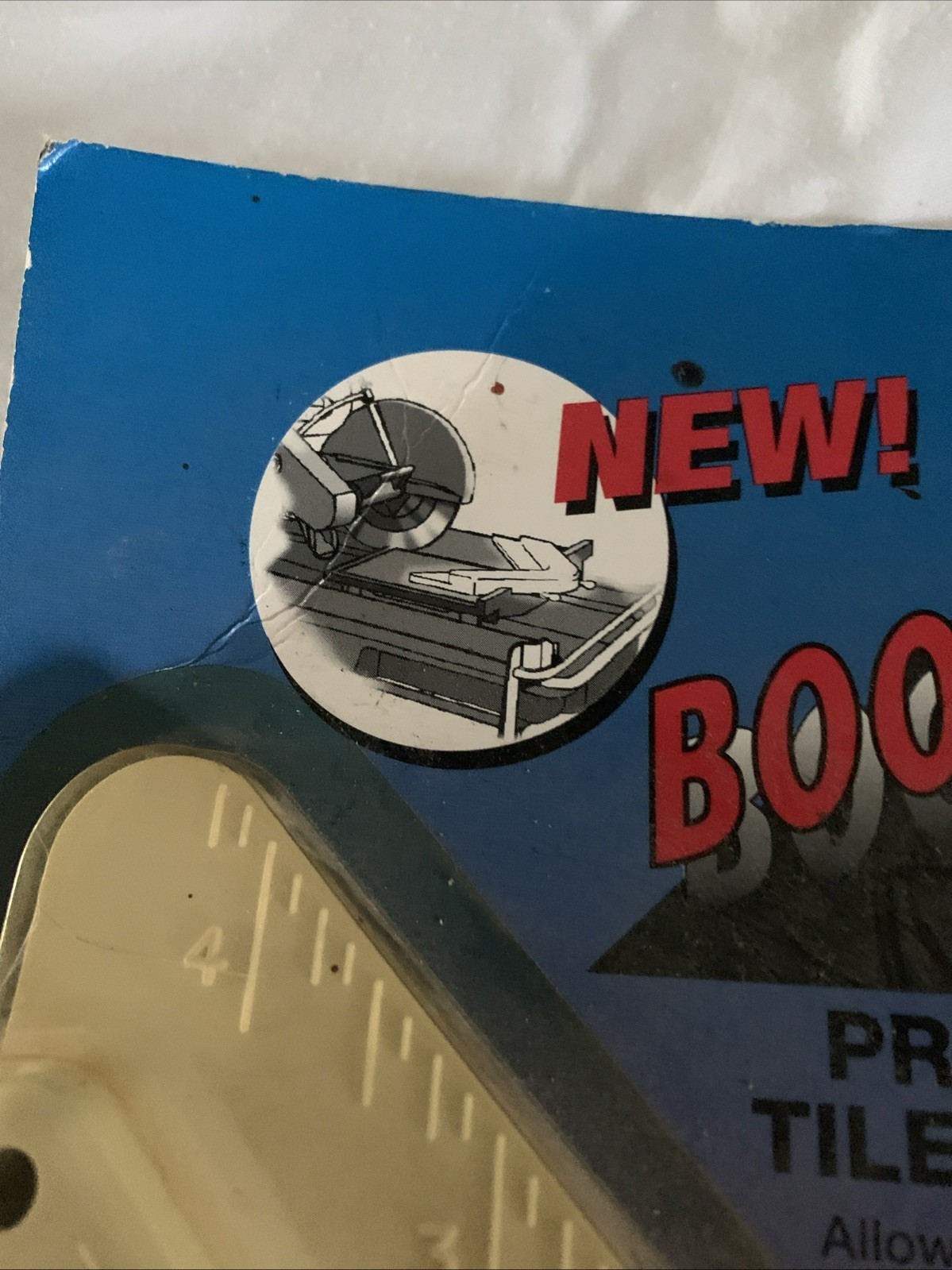 Boomerrangle 45 Precision Cutting Tile Saw Attachment New 45 Miter Holds All
