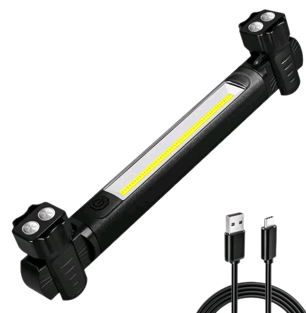 Work Light, 2500LM Ultra Bright, 5200mAh Rechargeable LED Work Lights, Magnetic