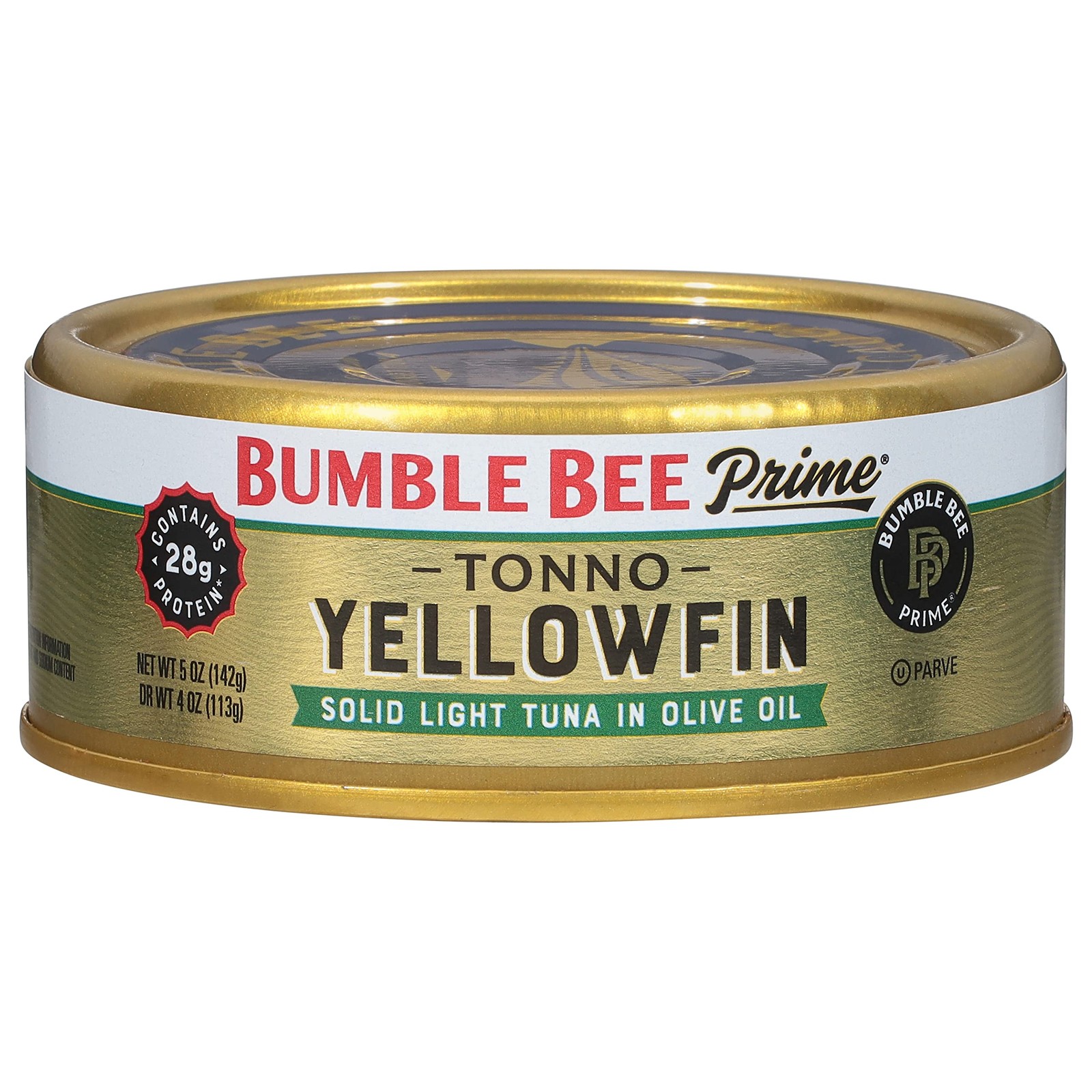 Bumble Bee Prime Tonno Tuna In Olive Oil, 5 oz Easy Open Can Pack of 1  Premi...