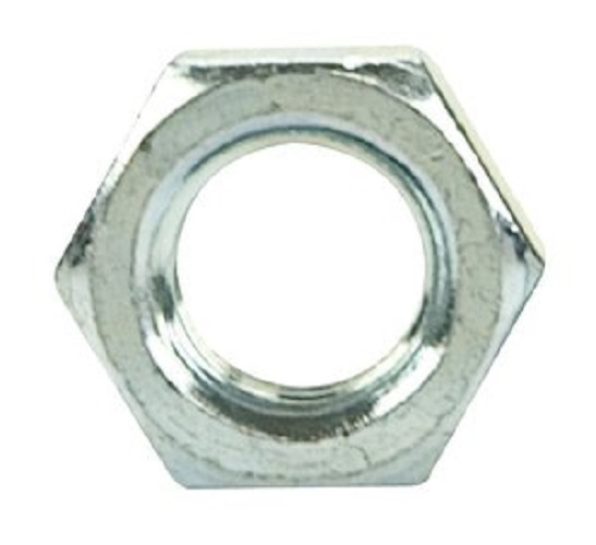 (100) 1/4-20 Hex Nuts 1/4" Coarse Thread Nut Zinc Plated 1/4 x 20 Made in USA