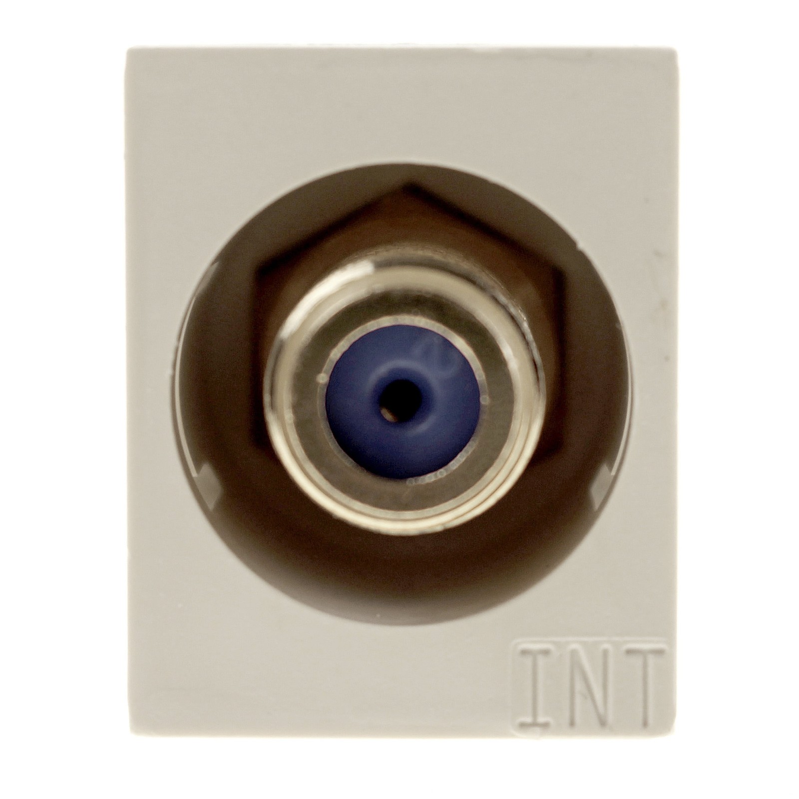 PASS & SEYMOUR LEGRAND RFCINT-I RECESSED F CONNECTOR, TV JACK, INSERT, IVORY