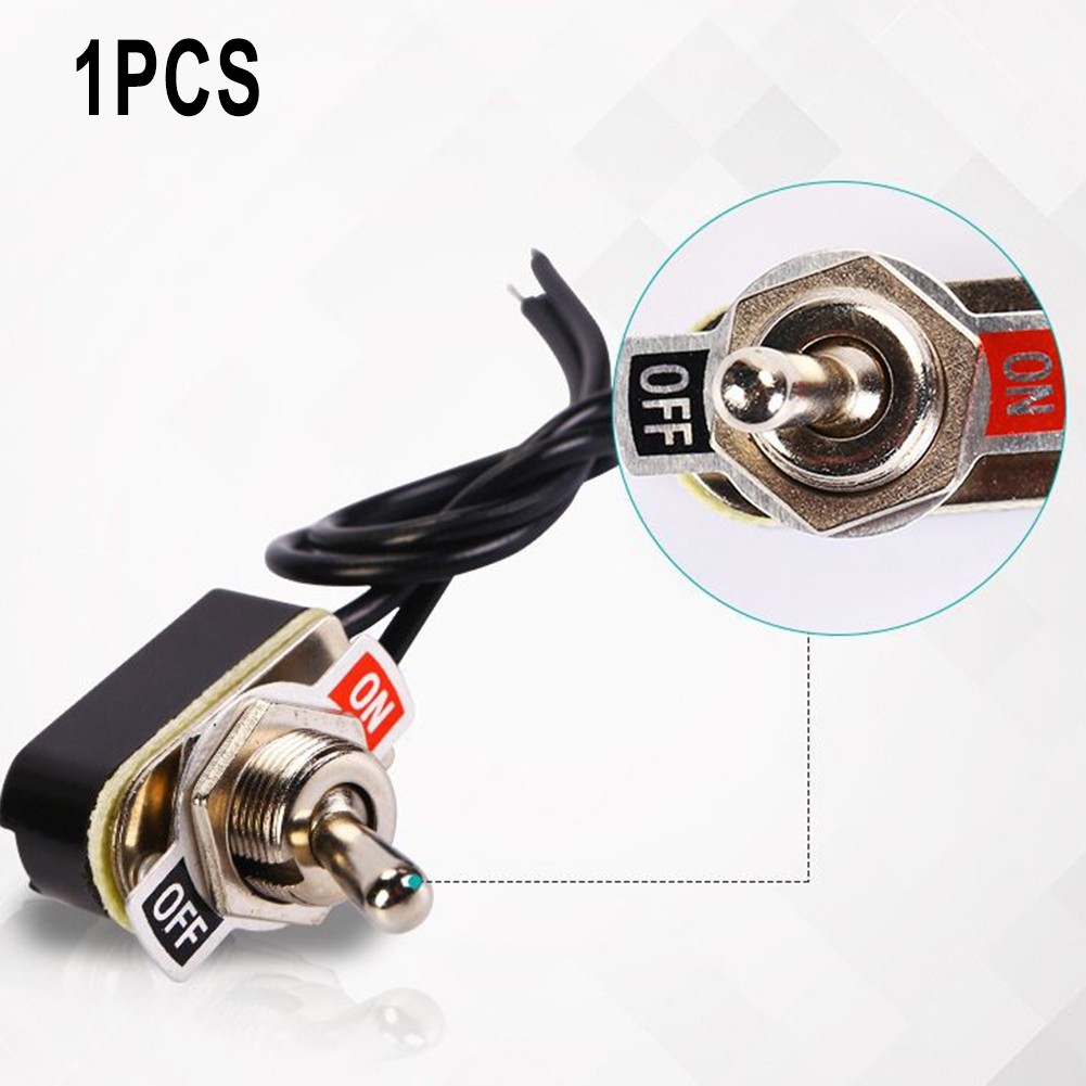 Versatile Switch with Wire and SPST Contacts Suitable for Different Uses