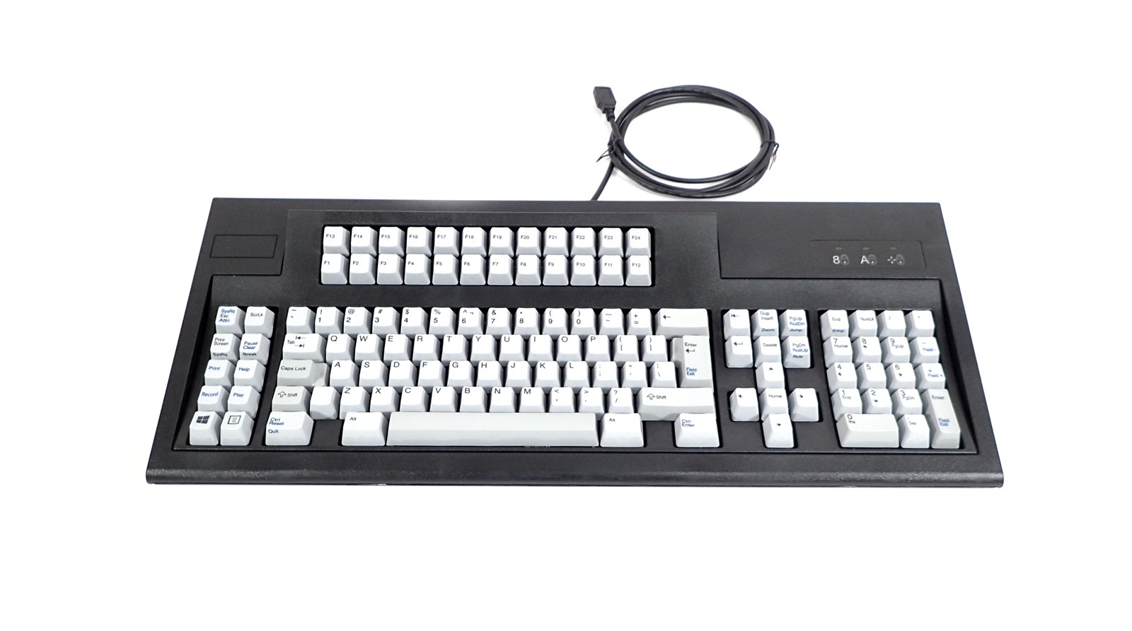 New Sealed Unicomp UB40B5A PC 122 Buckling Spring USB Keyboard Black B250