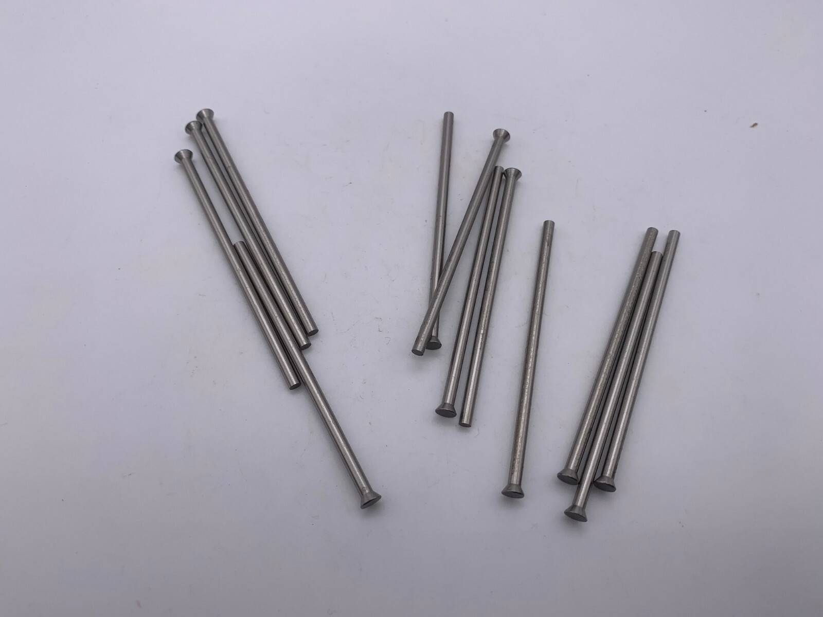 Royal .102X 2-1/2"  Long Bevel Headed High Speed Steel Punches, Lot of 12