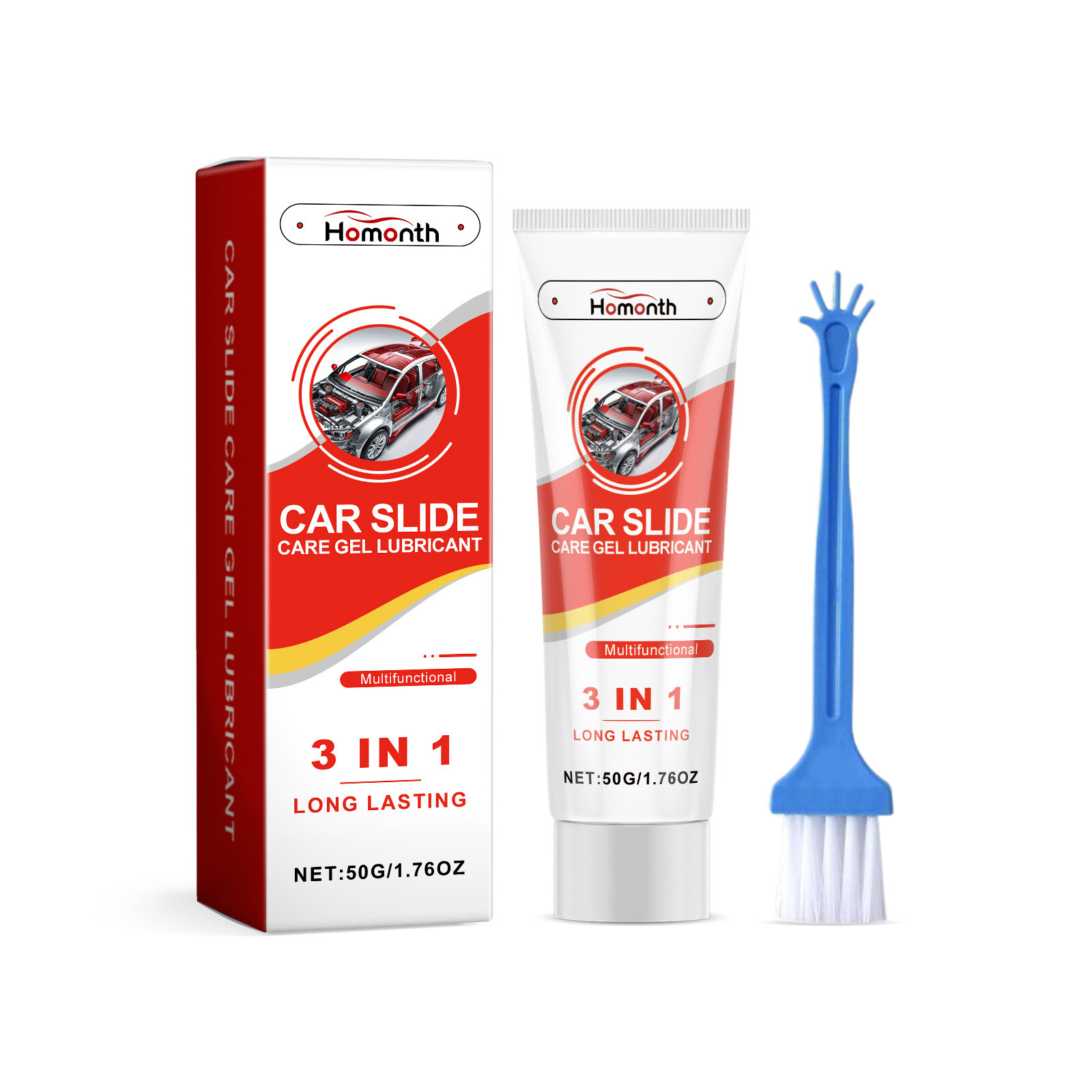Car Slide Care Gel Lubricant Auto Bicycle Maintenance Grease Inner Slide Lube