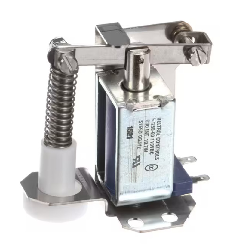 Bunn S155D, OBJY2, 57258-60, Solenoid Assembly, Funnel Stop, 120V, Single/Dual