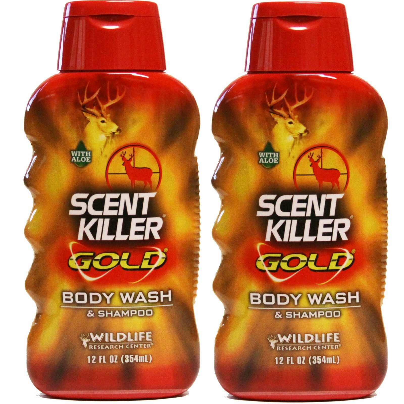 Wildlife Research Scent Killer Gold Body Wash & Shampoo 2 Pack 24oz #01241x2