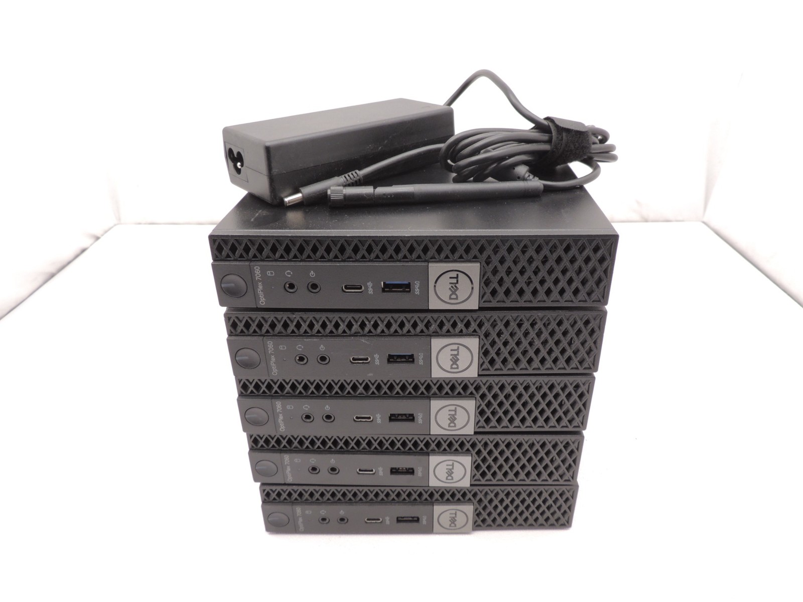 Lot of 5 Dell Optiplex 7060 Micro Core i5 8500T 8GB 128GB w/ WIFI Mini PC No OS