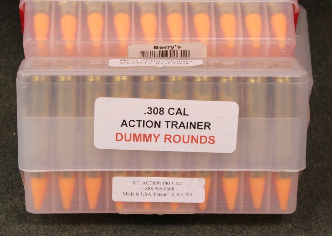 .308 Action Trainer Dummy Round - 20 Rounds - Orange S. T. Action Pro Inc.