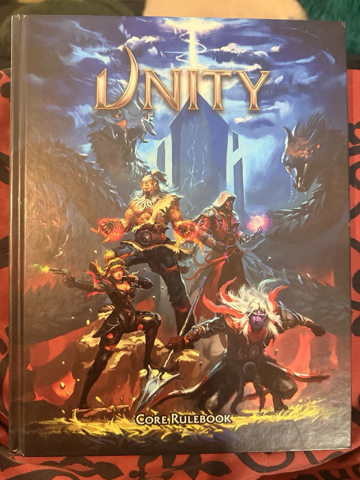 Unity Core Rulebook RPG Modiphius
