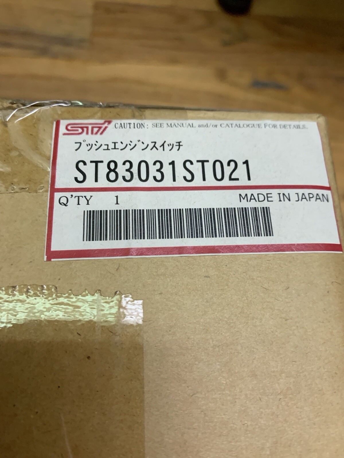 Push Start Button Without Status Light for Subaru BRZ STI - ST83031ST021