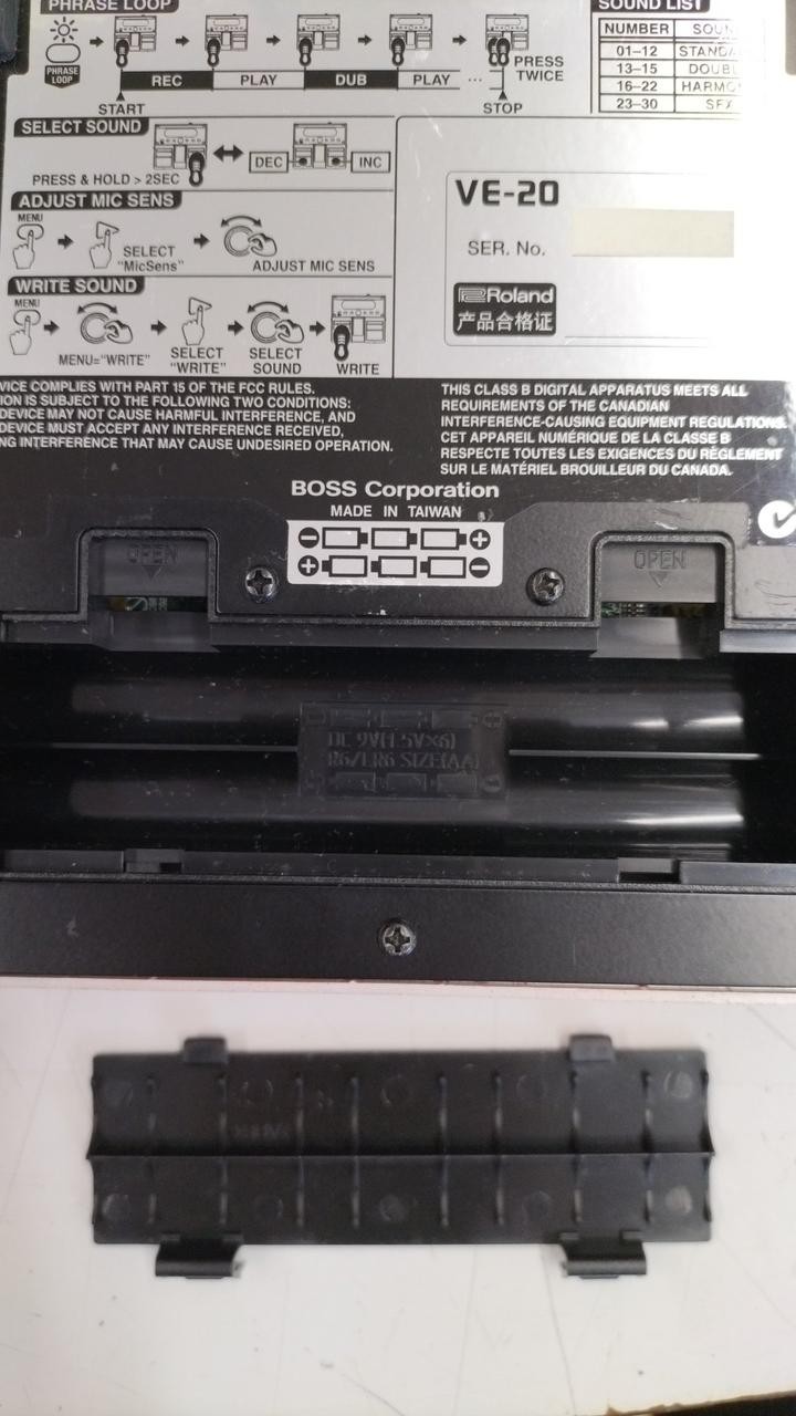 BOSS VE-20 Effect Pedal